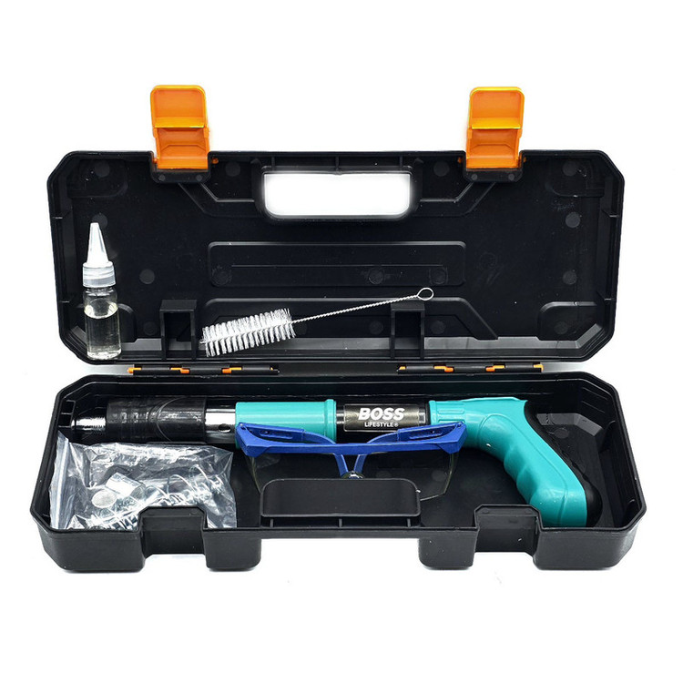 میخ کوب دستی فشاری باس مدل NEW-110 پریمیوم اورجینال مخصوص بتن و فولاد و چوب ، پک اصلی اورجینال