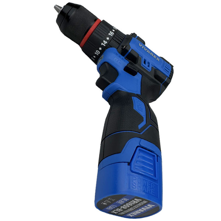 پیچ گوشتی شارژی ویوارکس مدل VR1608 BLX پک پلمپ اصلی اورجینال کیفیت صنعتی